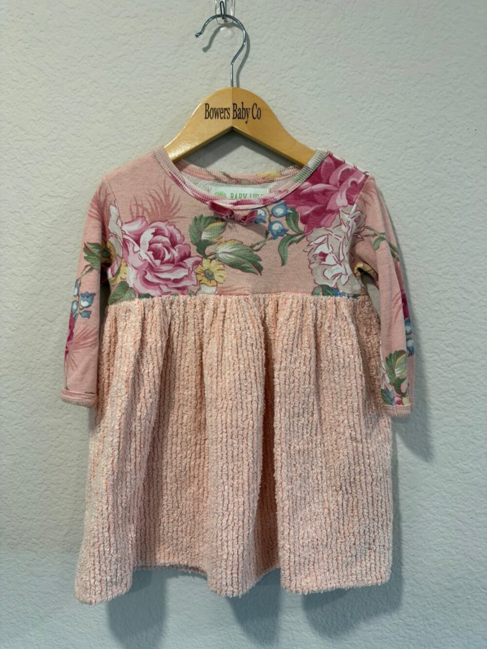 Baby Lulu Floral Chenille Dress 24M